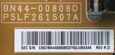 KIT DE TARJETAS PARA TV SAMSUNG / MAIN BN94-10834L / BN4102528A / BN97-10651A / FUENTE BN44-00808D / PSLF261S07A /PANEL CY-GK065HGNV2H / DISPLAY V650DJ5-QS2 / MODELO UN65KU6290FXZA DA02 - Imagen 4